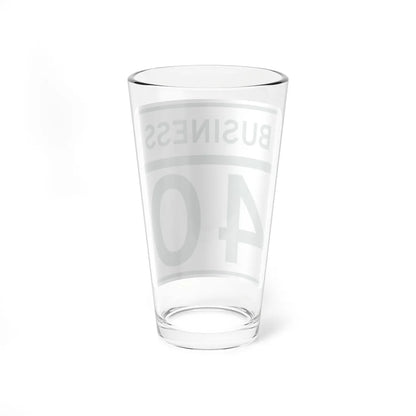 MD Route 40 Business (Maryland) (Road Sign) Pint Glass 16oz - Go Mug Yourself