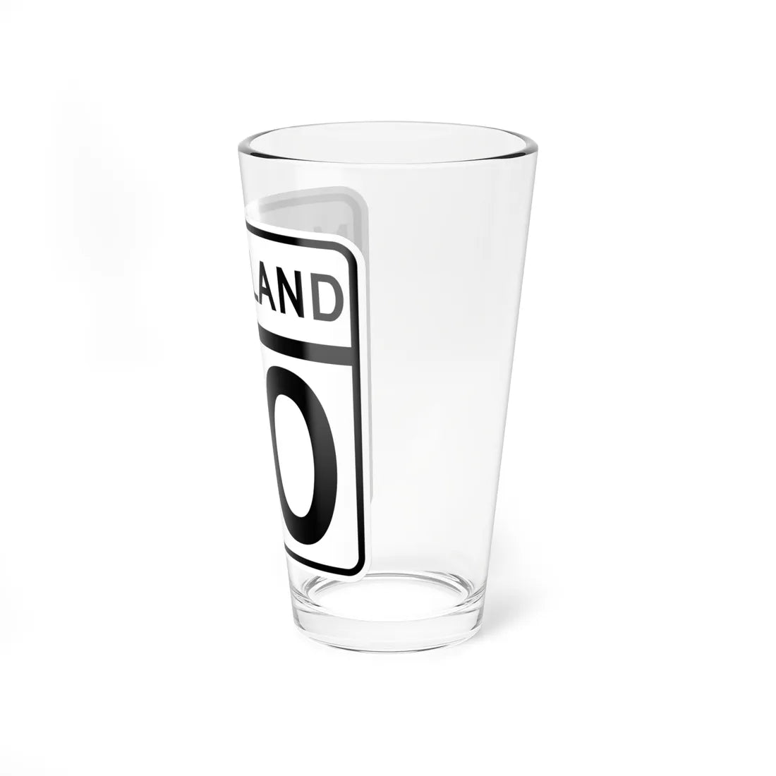 MD Route 40 (Maryland) (Road Sign) Pint Glass 16oz - Go Mug Yourself