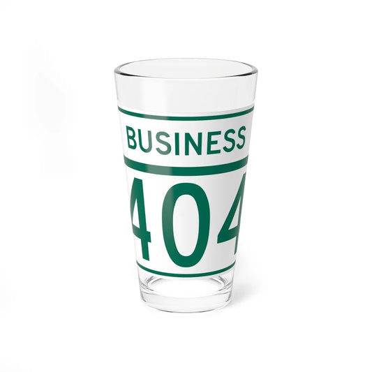 MD Route 404 Business (Maryland) (Road Sign) Pint Glass 16oz 16oz - Go Mug Yourself