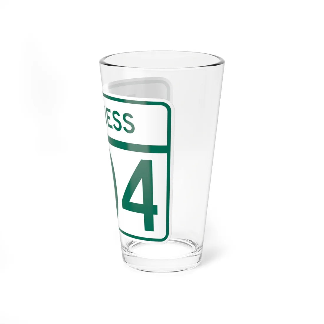 MD Route 404 Business (Maryland) (Road Sign) Pint Glass 16oz - Go Mug Yourself