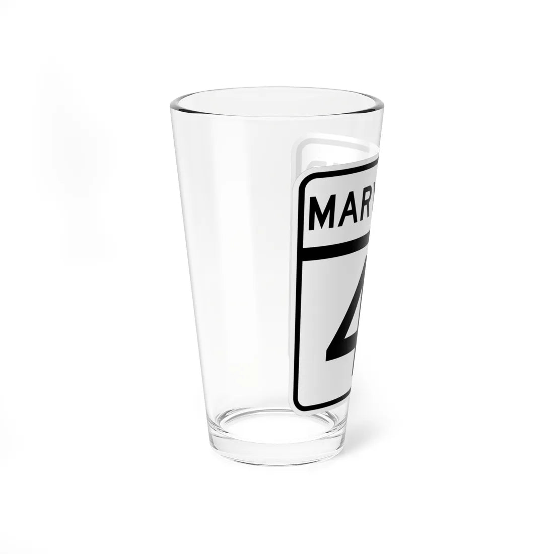 MD Route 41 (Maryland) (Road Sign) Pint Glass 16oz - Go Mug Yourself