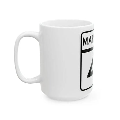 MD Route 41 (Maryland) (Road Sign) White Coffee Mug - Go Mug Yourself