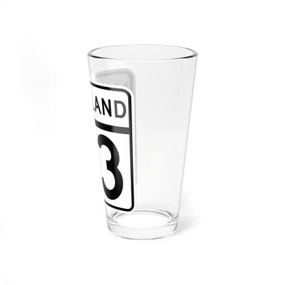 MD Route 43 (Maryland) (Road Sign) Pint Glass 16oz - Go Mug Yourself