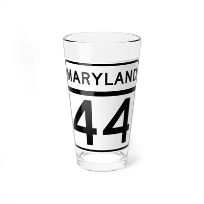 MD Route 44 (Maryland) (Road Sign) Pint Glass 16oz 16oz - Go Mug Yourself