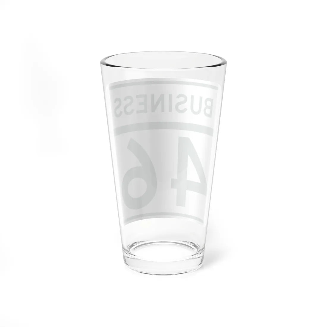 MD Route 46 Business (Maryland) (Road Sign) Pint Glass 16oz - Go Mug Yourself