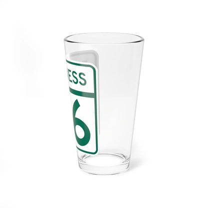MD Route 46 Business (Maryland) (Road Sign) Pint Glass 16oz - Go Mug Yourself