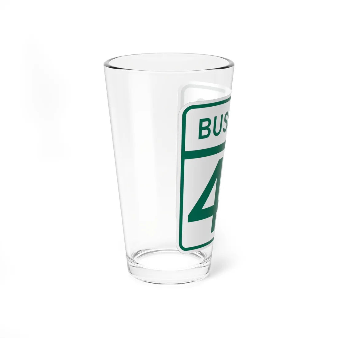 MD Route 47 Business (Maryland) (Road Sign) Pint Glass 16oz - Go Mug Yourself