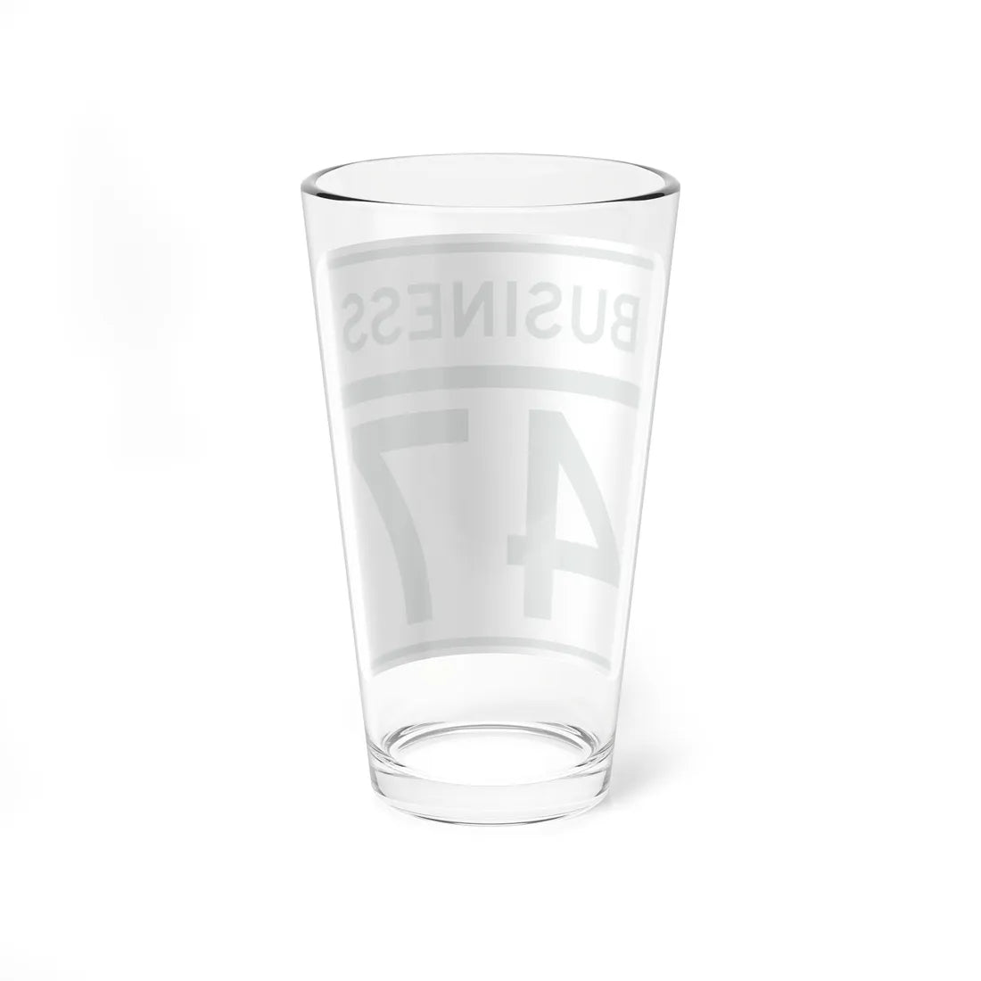 MD Route 47 Business (Maryland) (Road Sign) Pint Glass 16oz - Go Mug Yourself