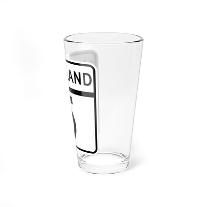 MD Route 5 (Maryland) (Road Sign) Pint Glass 16oz - Go Mug Yourself