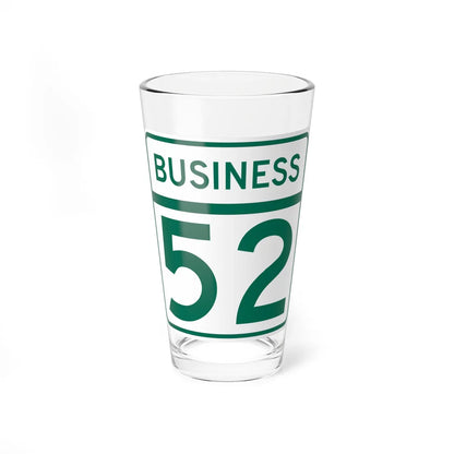 MD Route 52 Business (Maryland) (Road Sign) Pint Glass 16oz 16oz - Go Mug Yourself
