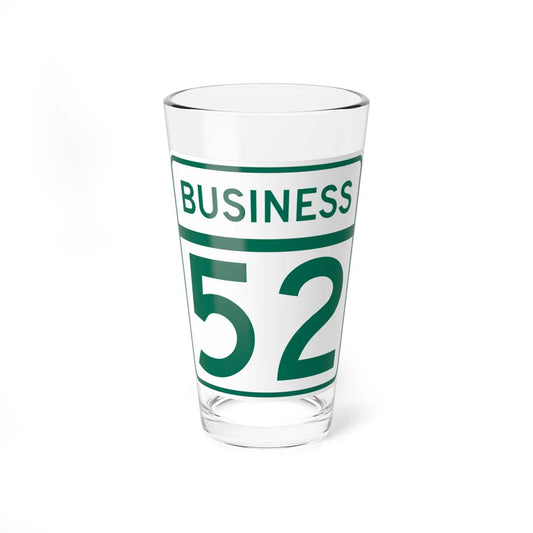 MD Route 52 Business (Maryland) (Road Sign) Pint Glass 16oz 16oz - Go Mug Yourself