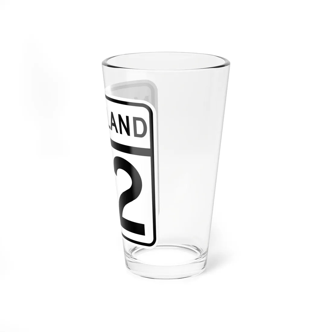 MD Route 52 (Maryland) (Road Sign) Pint Glass 16oz - Go Mug Yourself