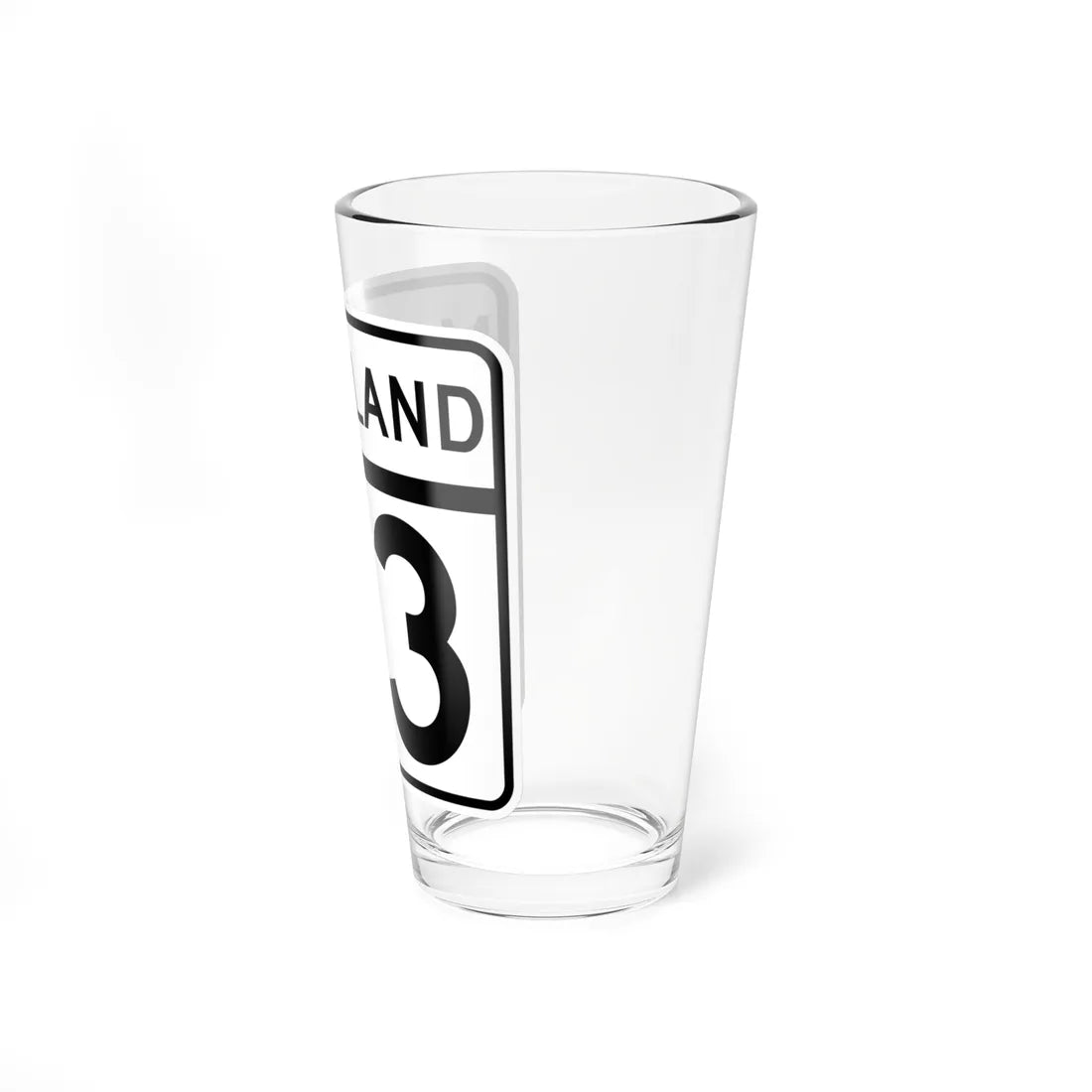 MD Route 53 (Maryland) (Road Sign) Pint Glass 16oz - Go Mug Yourself
