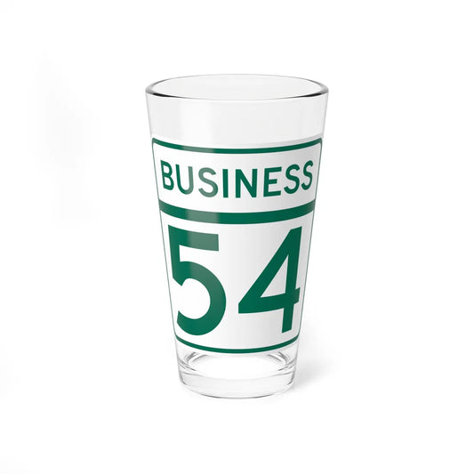 MD Route 54 Business (Maryland) (Road Sign) Pint Glass 16oz 16oz - Go Mug Yourself