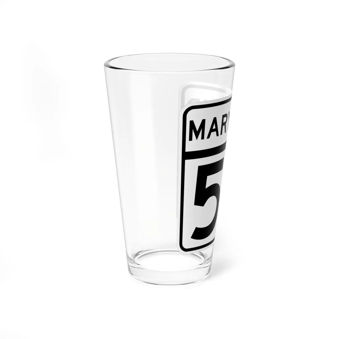 MD Route 54 (Maryland) (Road Sign) Pint Glass 16oz - Go Mug Yourself