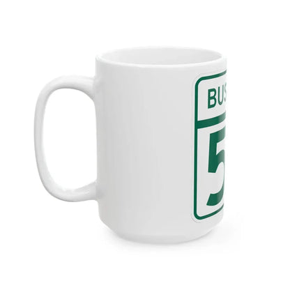MD Route 57 Business (Maryland) (Road Sign) White Coffee Mug - Go Mug Yourself