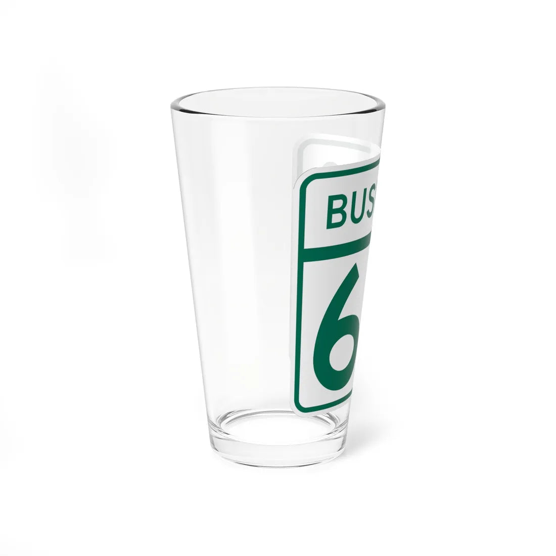 MD Route 60 Business (Maryland) (Road Sign) Pint Glass 16oz - Go Mug Yourself