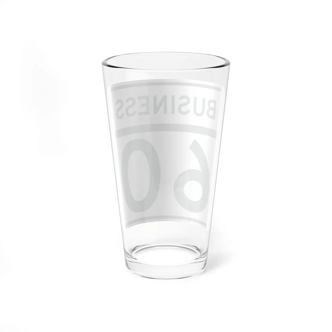 MD Route 60 Business (Maryland) (Road Sign) Pint Glass 16oz - Go Mug Yourself