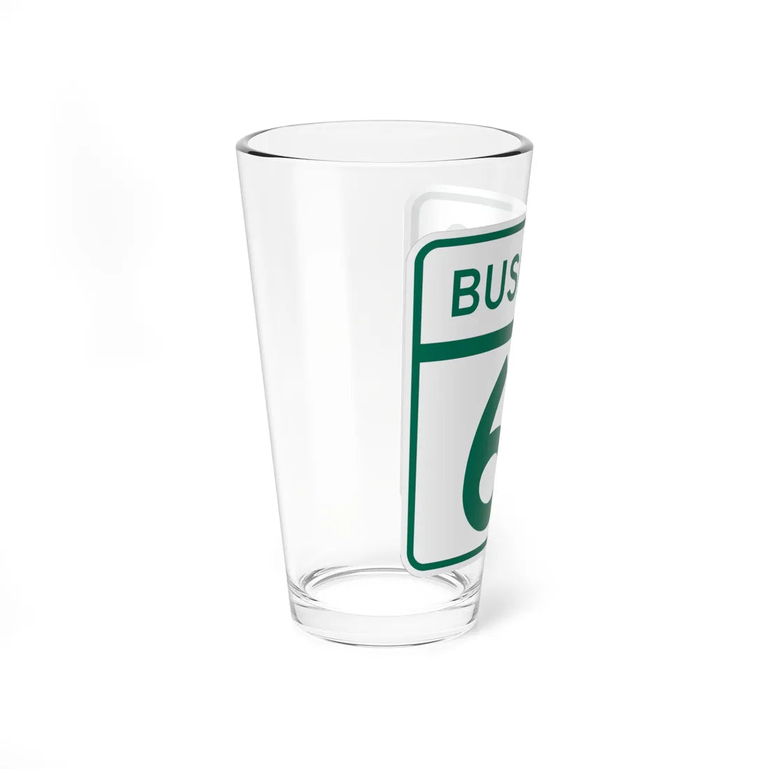 MD Route 61 Business (Maryland) (Road Sign) Pint Glass 16oz - Go Mug Yourself