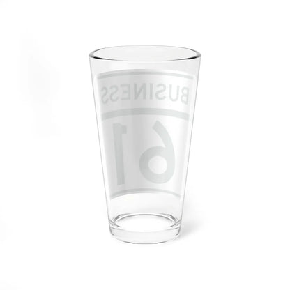 MD Route 61 Business (Maryland) (Road Sign) Pint Glass 16oz - Go Mug Yourself