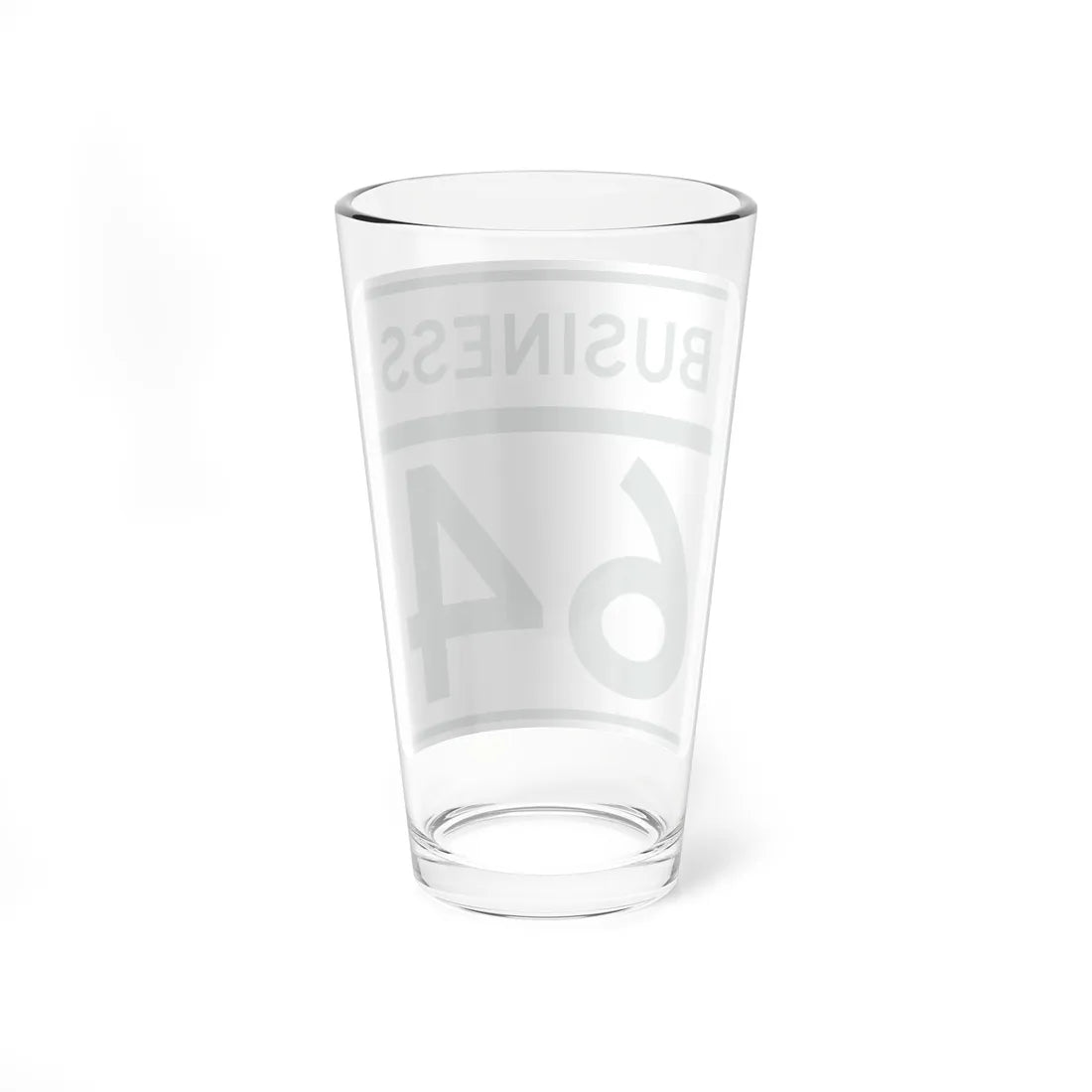 MD Route 64 Business (Maryland) (Road Sign) Pint Glass 16oz - Go Mug Yourself