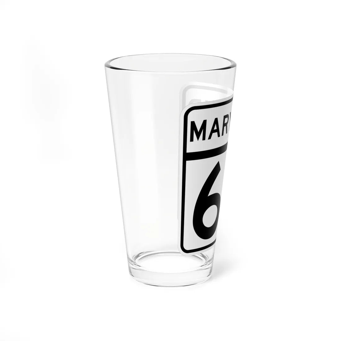 MD Route 64 (Maryland) (Road Sign) Pint Glass 16oz - Go Mug Yourself
