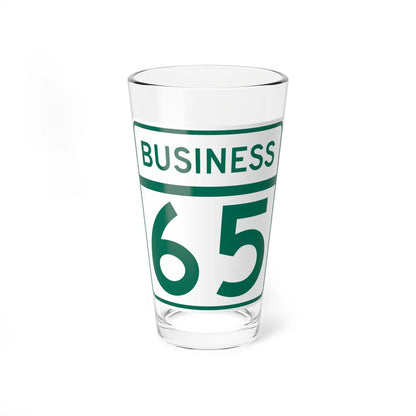 MD Route 65 Business (Maryland) (Road Sign) Pint Glass 16oz 16oz - Go Mug Yourself