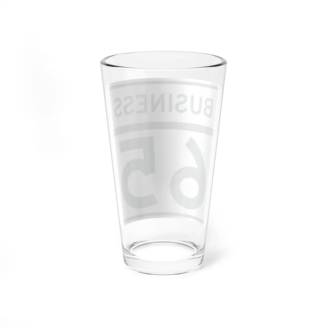 MD Route 65 Business (Maryland) (Road Sign) Pint Glass 16oz - Go Mug Yourself