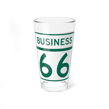 MD Route 66 Business (Maryland) (Road Sign) Pint Glass 16oz 16oz - Go Mug Yourself