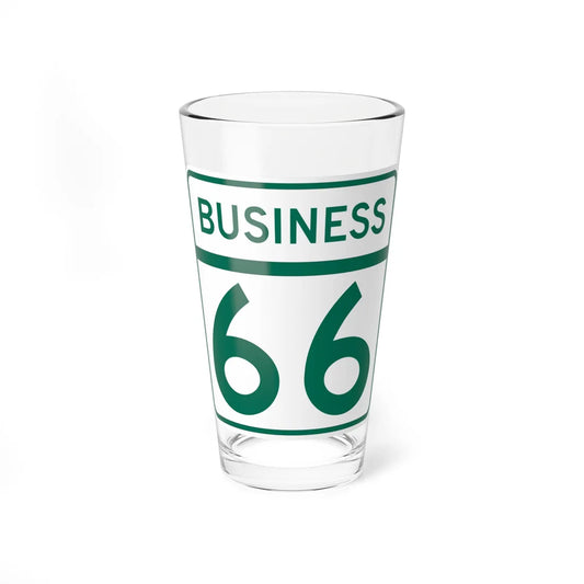 MD Route 66 Business (Maryland) (Road Sign) Pint Glass 16oz 16oz - Go Mug Yourself