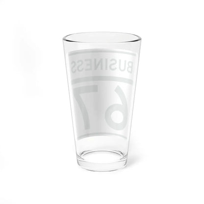 MD Route 67 Business (Maryland) (Road Sign) Pint Glass 16oz - Go Mug Yourself