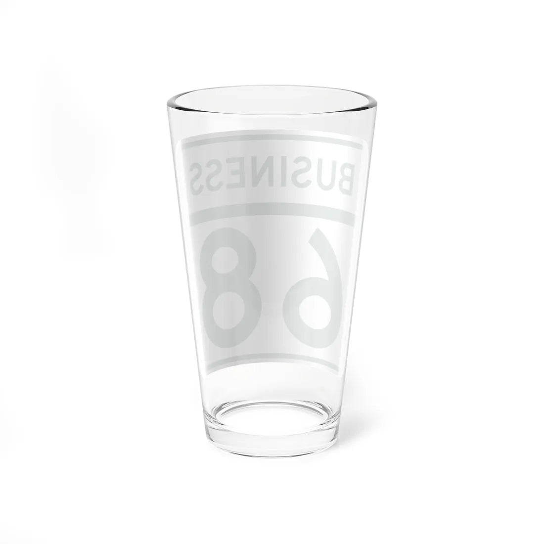 MD Route 68 Business (Maryland) (Road Sign) Pint Glass 16oz - Go Mug Yourself