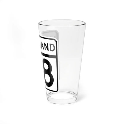 MD Route 68 (Maryland) (Road Sign) Pint Glass 16oz - Go Mug Yourself