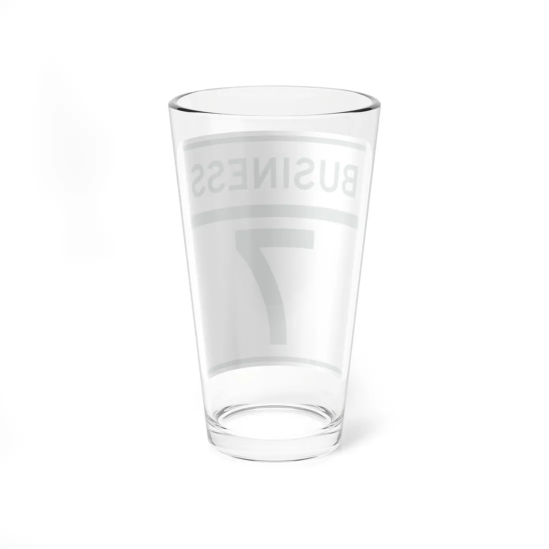 MD Route 7 Business (Maryland) (Road Sign) Pint Glass 16oz - Go Mug Yourself
