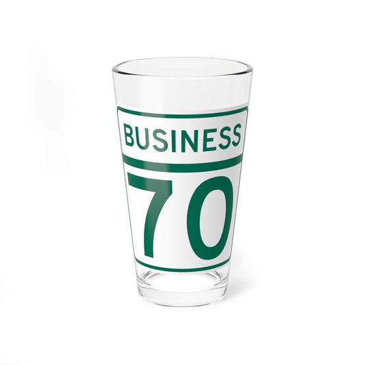 MD Route 70 Business (Maryland) (Road Sign) Pint Glass 16oz 16oz - Go Mug Yourself