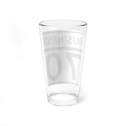 MD Route 70 Business (Maryland) (Road Sign) Pint Glass 16oz - Go Mug Yourself