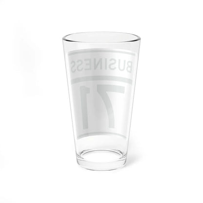 MD Route 71 Business (Maryland) (Road Sign) Pint Glass 16oz - Go Mug Yourself