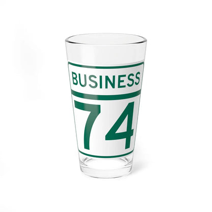 MD Route 74 Business (Maryland) (Road Sign) Pint Glass 16oz 16oz - Go Mug Yourself
