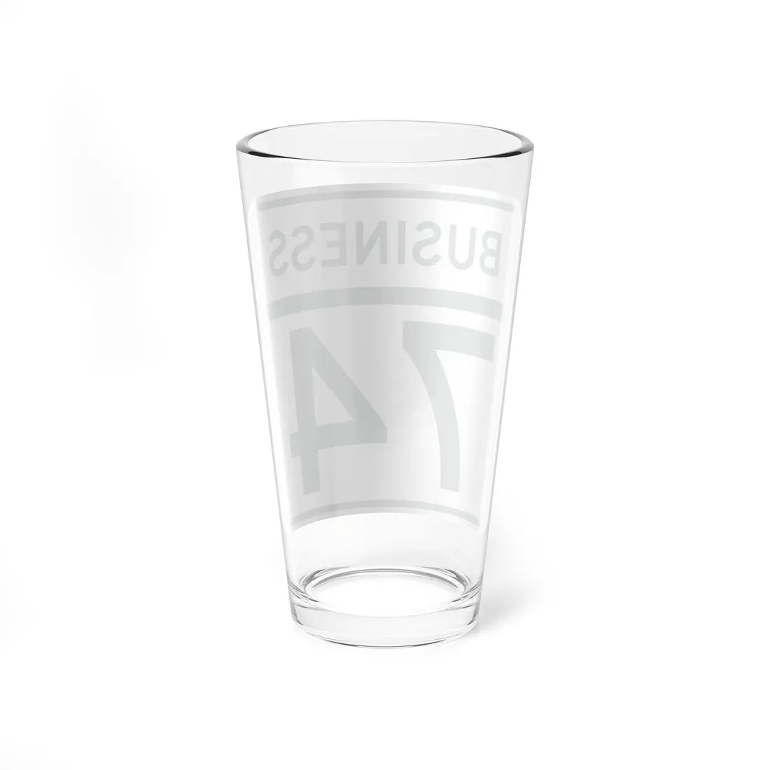 MD Route 74 Business (Maryland) (Road Sign) Pint Glass 16oz - Go Mug Yourself