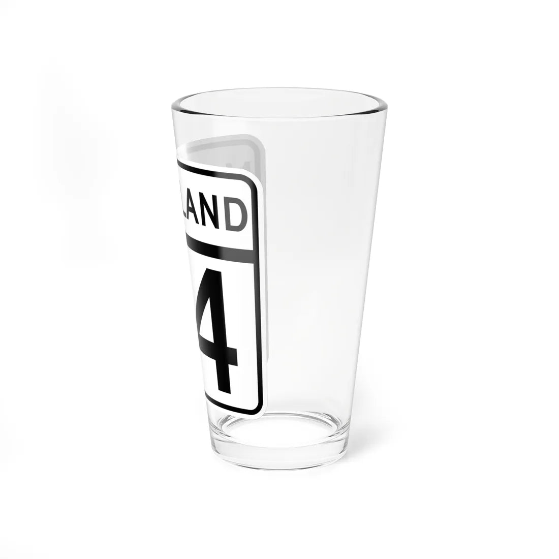 MD Route 74 (Maryland) (Road Sign) Pint Glass 16oz - Go Mug Yourself