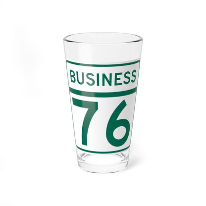 MD Route 76 Business (Maryland) (Road Sign) Pint Glass 16oz 16oz - Go Mug Yourself