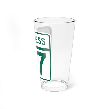 MD Route 77 Business (Maryland) (Road Sign) Pint Glass 16oz - Go Mug Yourself