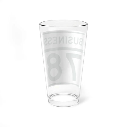 MD Route 78 Business (Maryland) (Road Sign) Pint Glass 16oz - Go Mug Yourself