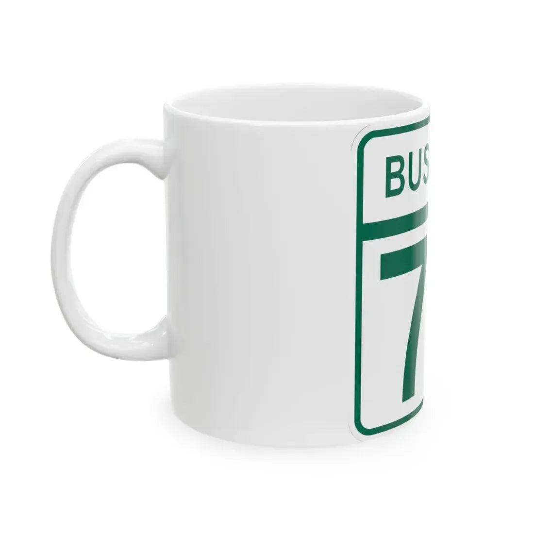 MD Route 78 Business (Maryland) (Road Sign) White Coffee Mug - Go Mug Yourself