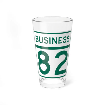 MD Route 82 Business (Maryland) (Road Sign) Pint Glass 16oz 16oz - Go Mug Yourself
