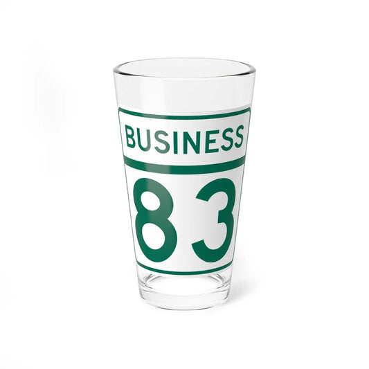 MD Route 83 Business (Maryland) (Road Sign) Pint Glass 16oz 16oz - Go Mug Yourself