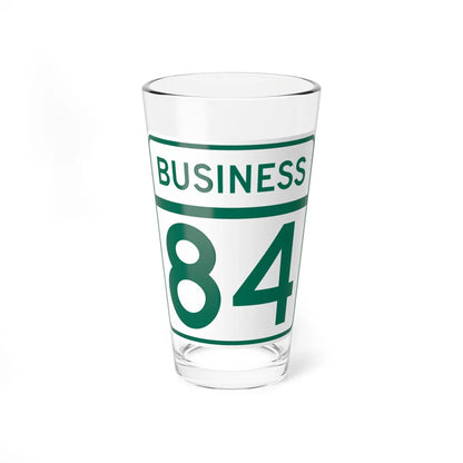 MD Route 84 Business (Maryland) (Road Sign) Pint Glass 16oz 16oz - Go Mug Yourself
