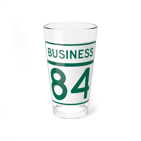MD Route 84 Business (Maryland) (Road Sign) Pint Glass 16oz 16oz - Go Mug Yourself