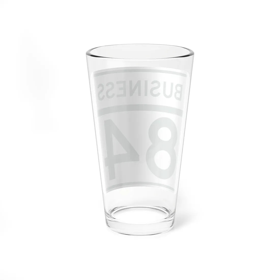 MD Route 84 Business (Maryland) (Road Sign) Pint Glass 16oz - Go Mug Yourself