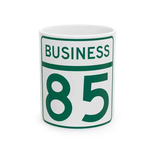 MD Route 85 Business (Maryland) (Road Sign) White Coffee Mug 11oz - Go Mug Yourself